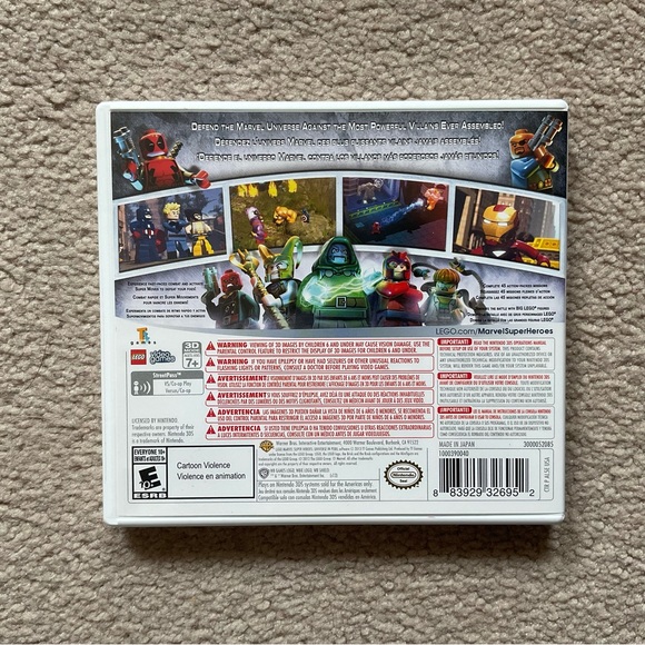 LEGO MARVEL universe in peril- 3DS game - Picture 2 of 4